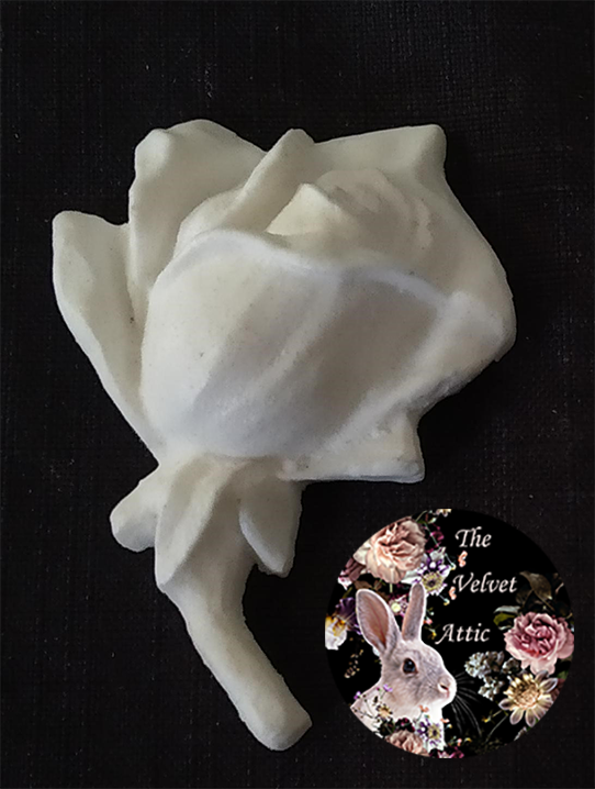 E-FLW-0016 Short Stem Rose Small Right