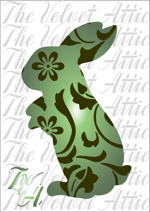 ST-TVA-021-S Bunny Flowers - Standing